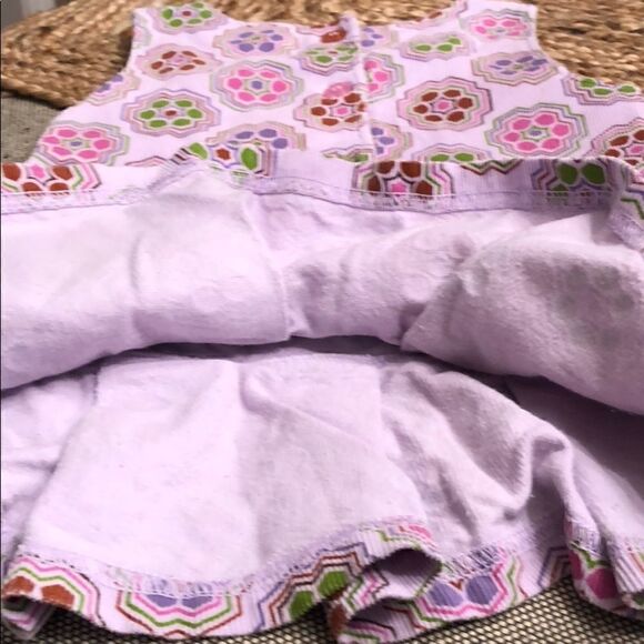Painting Red Rhinos Lavender Corduroy Dress 18 mo. - Picture 5 of 8